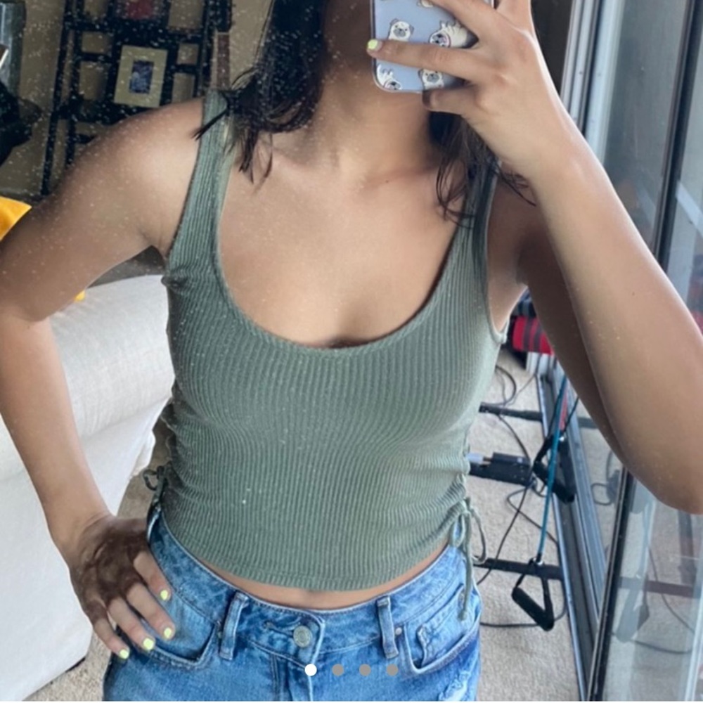 Green UO tank top